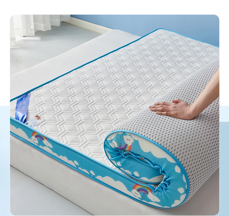 Description Picture 5 of itemCouple Cotton Mattress Pad Cover Tatami Bed Mat Multifunctional Portable Sponge Foldable Top Grade Mattress Topper Single Bed