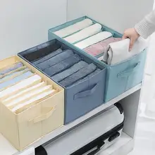 

Dust-proof Side Handle Clothes Storage Box Fabric Multi-layer Multi-purpose Clothes Storage Case for Home