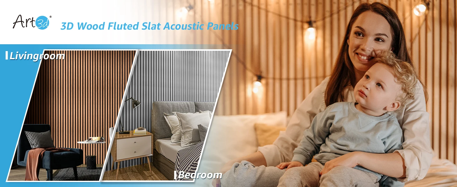 art3d wood slat wall panels decorative acoustic wooden panels