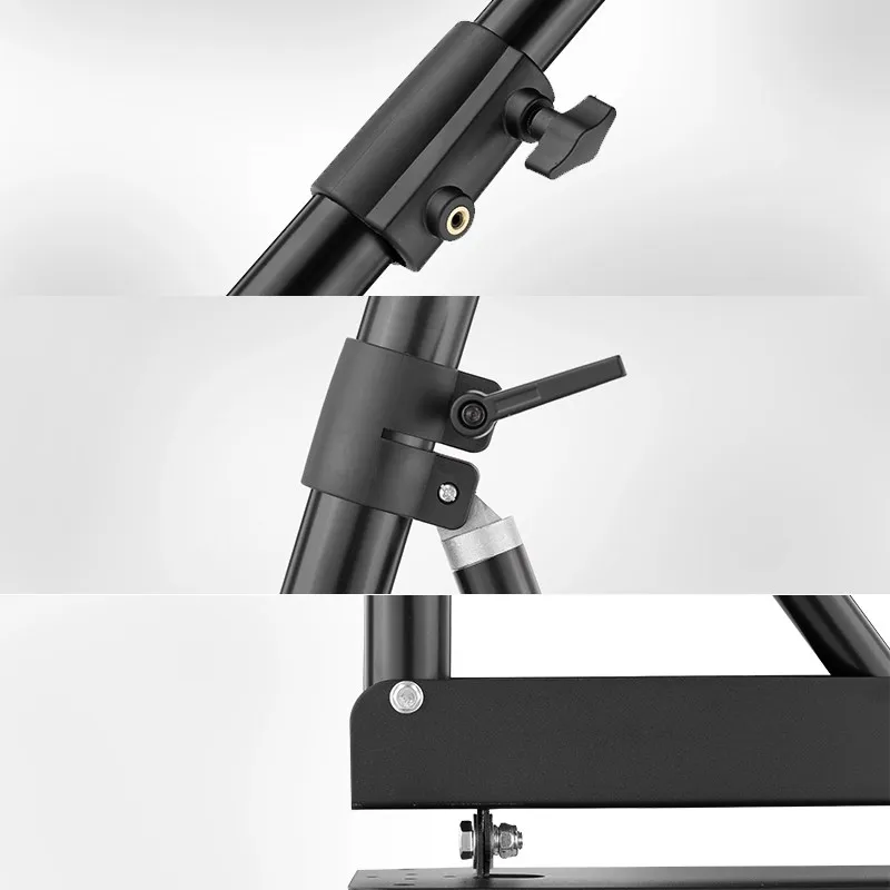 80cm-136cm Triangle Wall Mounting Boom Arm Light Stand Photography Studio Video Strobe Flash Lighting light stand photographic light stand