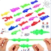 Ejection Chick Toys Light Finger Prank Bouncy Flying Ejection Toys Catapult Launch Rubber Slingshot Turkey Sticky 4