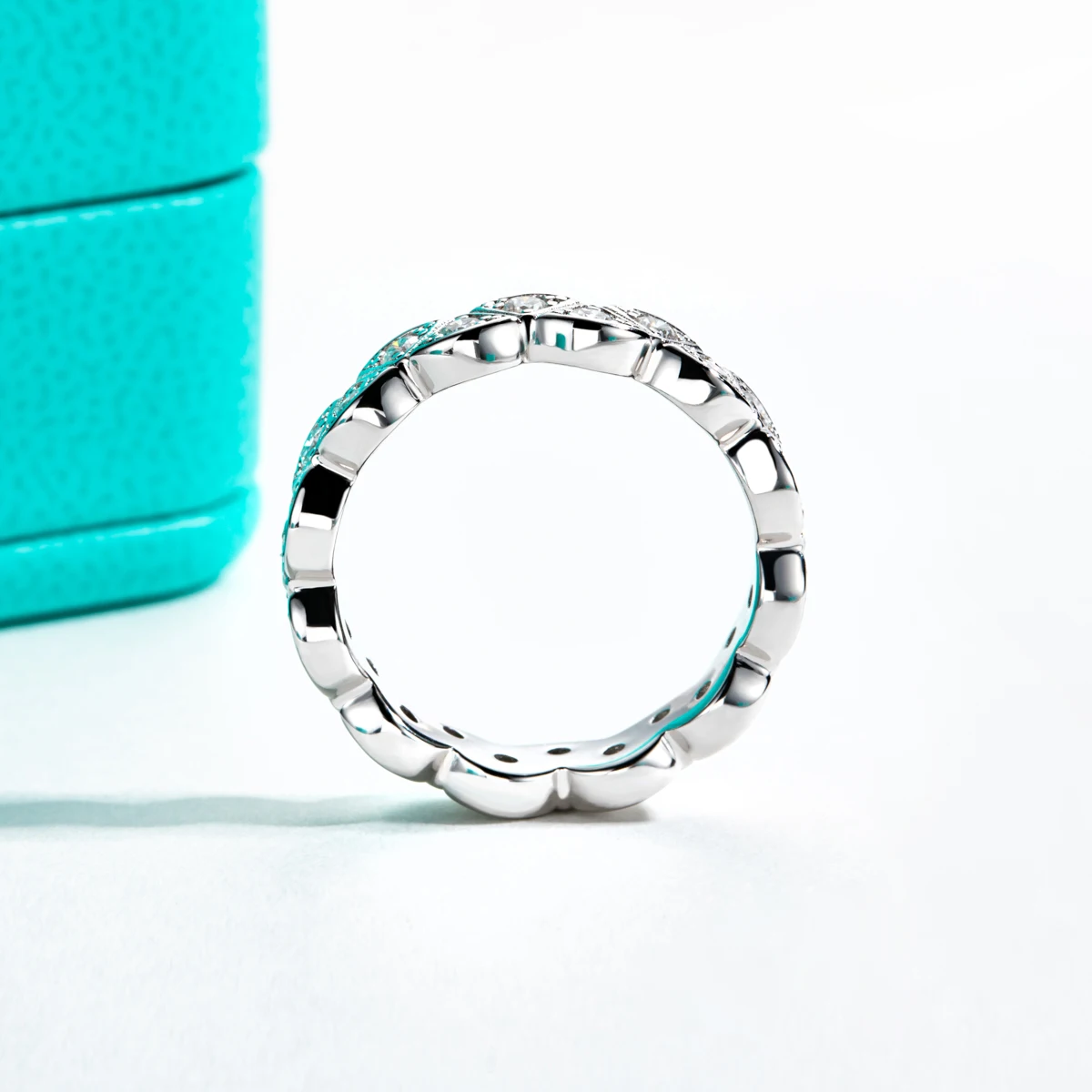 Wedding Band Leaf Rings D Color