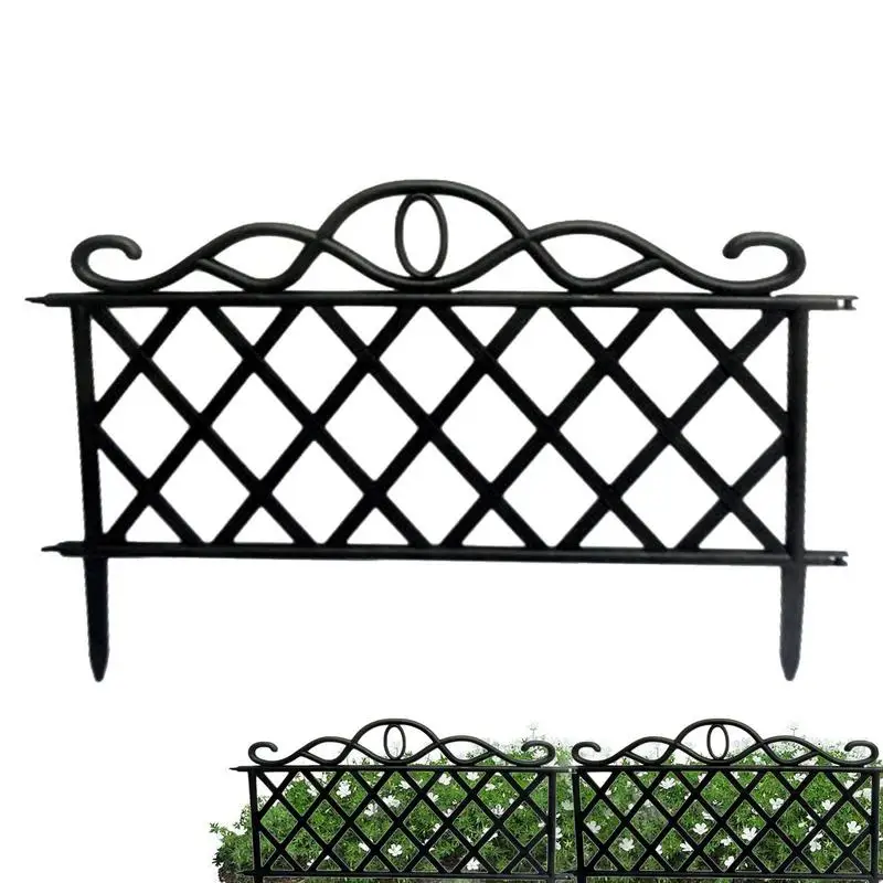 

Garden Fencing Panels RustProof Decorative Garden Fence Outdoor 18.50*14.17inch Decorative Garden Fencing Panels Animal Barrier