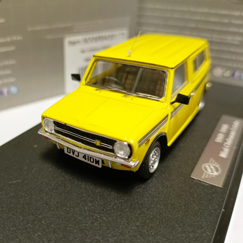 Matrix 1:43 Scala Resina Giallo 1980 Mania Clubman Station Wagon Giocattolo Modello Di Auto Classici Adulto Da Collezione Souvenir Display Statico
