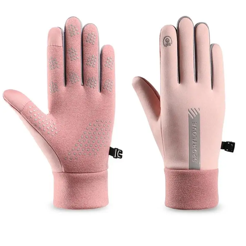 Women Cycling Running Gloves Waterproof Warm 5 Items cycling gloves,waterproof gloves,running gloves,warm gloves,sports gloves