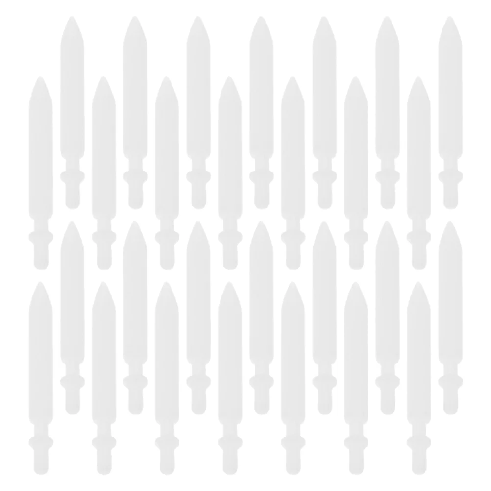 

50 Pcs Oil Pen Tip Paint Nibs for Double Line Grease 07mm Points Nylon Markers Supplies Student Replacement