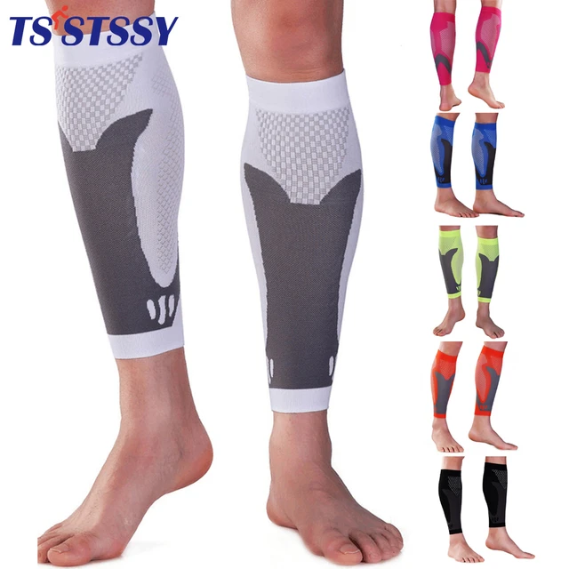 Compression Leg Sleeves Varicose Veins  Compression Leg Sleeves Shin  Splints - 1pair - Aliexpress