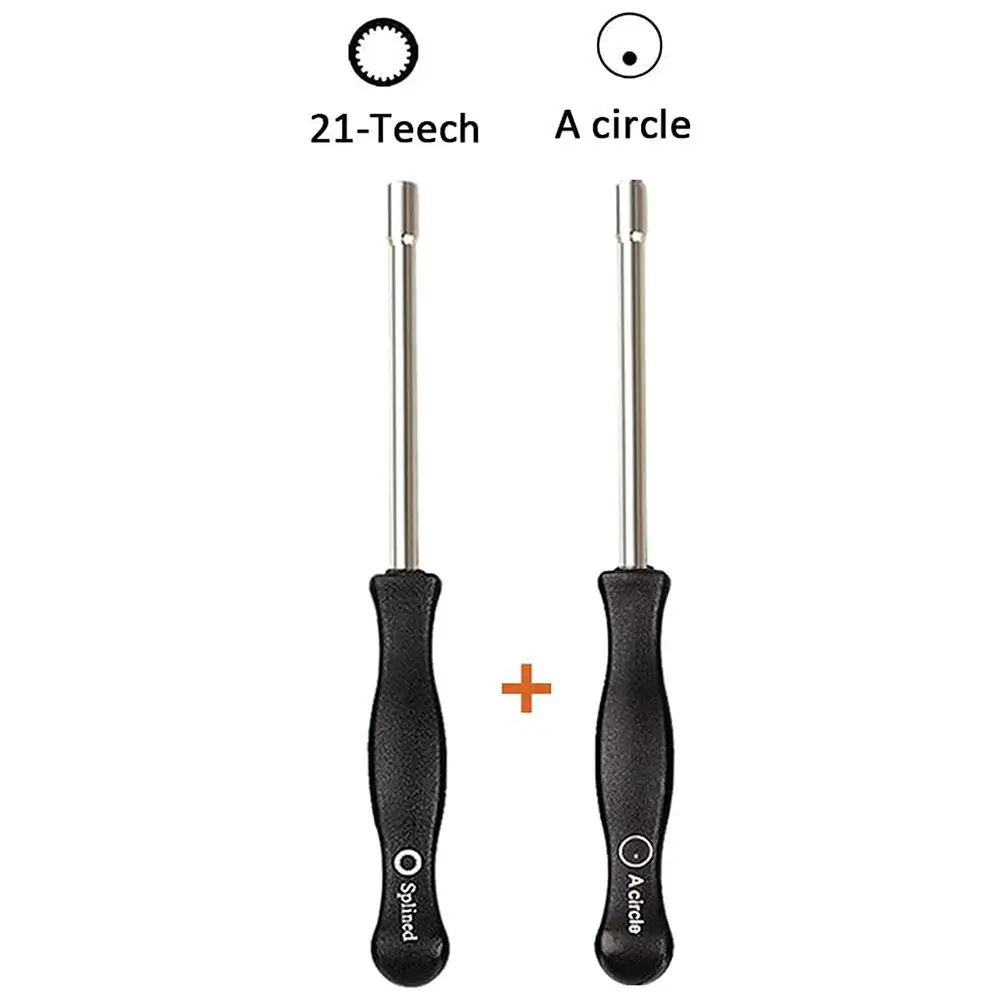 

2Pcs Carburetor Adjustment Tool Screwdriver Kit 21 Teeth Splined A Circle Chainsaw Speed Adjustment Repair Tool