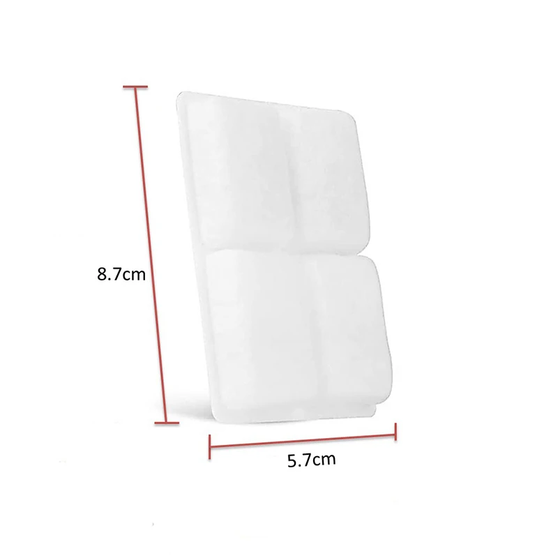 6/12PCS Cat Water Fountain Filters Pet Fountain Replacement Filters with Coconut Activated Carbon Suitable for 2L Water Dispense 6