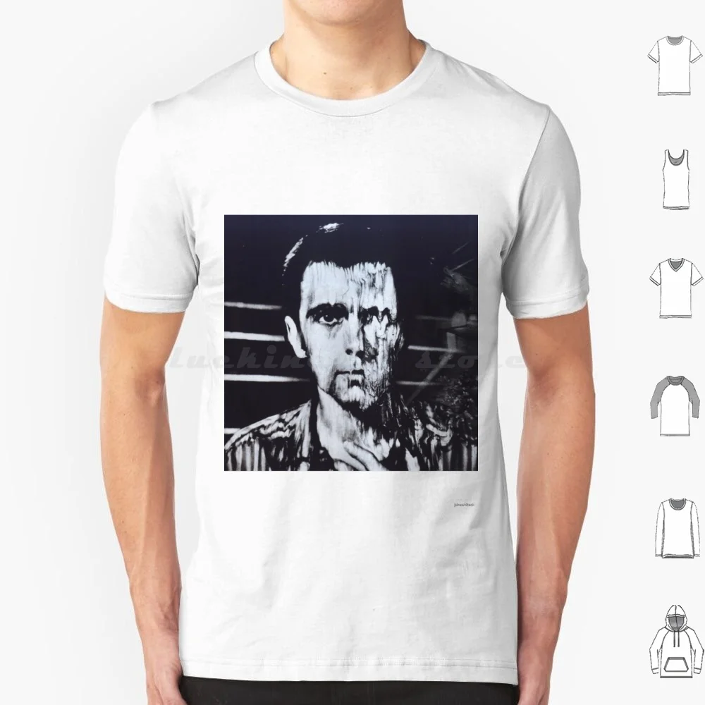 Peter Gabriel-Melt Shirt Cotone Uomo Donna Stampa Fai Da Te Peter Gabriel Melt Car Scratch Security Solsbury Hill Sledgemhammer Kate