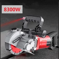 Electric Grooving Machine Automatic Wall Concealed Wire Groove Cutting Machine Slotting Machine Dustless Trenching Machine 1