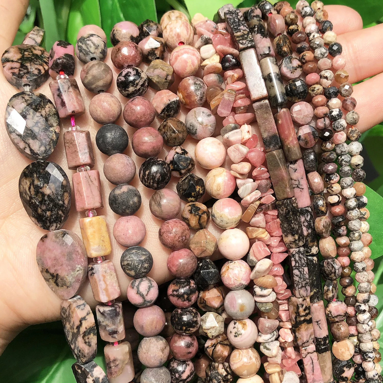 NBEADS Aproximadamente 300 Perlas Heishi De Piedra Natural, 4 Mm, 10 Estilos, Perlas De Piedras Naturales Planas Redondas Con Disco Heishi Para La Fabricación De Joyas, Agujero: 0,6 – 0,8 Mm