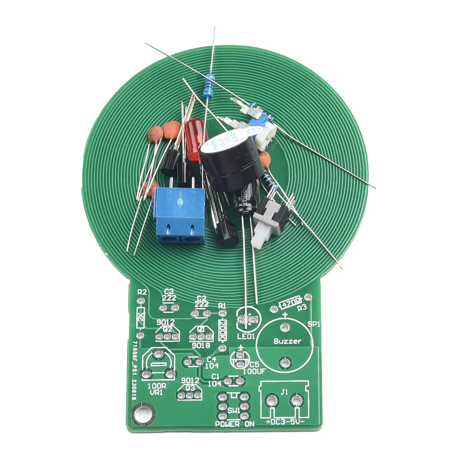 Metal Detector Kit Electronic Kit DC 3V-5V Non-Contact Sensor Board Module DIY Good Quality Metal Detector Electronic