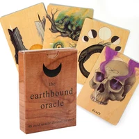 The Earthbound Oracle Deck The Seeker'S Lenormand Full Deck Divination Completed Wooden Tarot 48 Card Oracle Deck 1