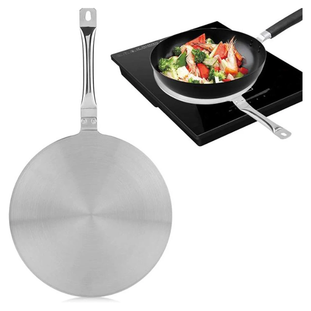 Efficiently Distribute Heat with This 20cm Stainless Steel Diffuser Plate Perfect for Household Use on Gas Stoves