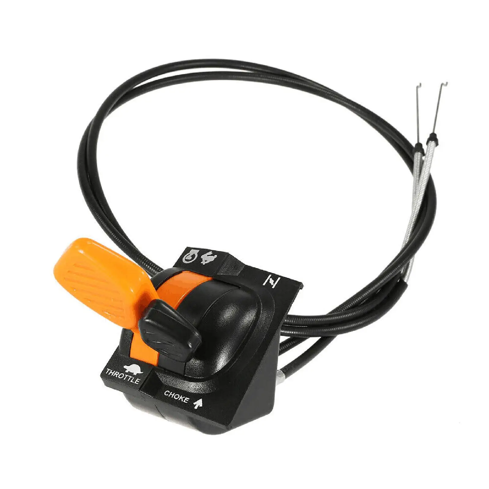 Motorcycle Choke Cable Throttle Choke Cable Assembly AM136026 Control Cable Lever Set for John Deere x500 x520 x540