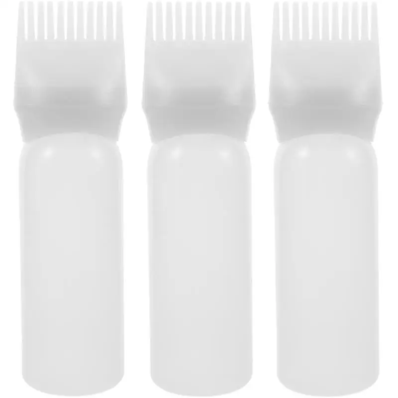 2x Bouteilles d'applicateur de peigne / Applicateurs d'huile capillaire /  Outils de permanente Brosses de bouteille Clair - Cdiscount Electroménager