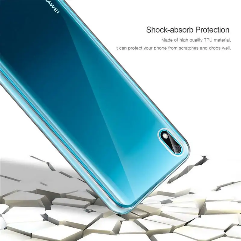 360° Full Body Clear Hybrid Protective Case