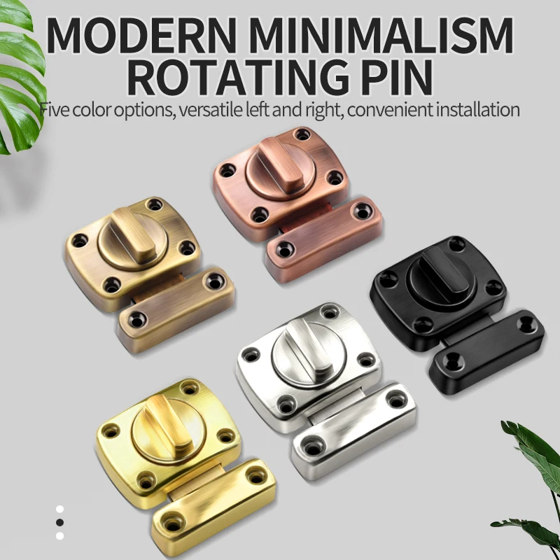 Door Latch Anti-theft Door Latch Cast Iron Hook Door Latch Adjustable Security Burglary Protection Lock Home Security