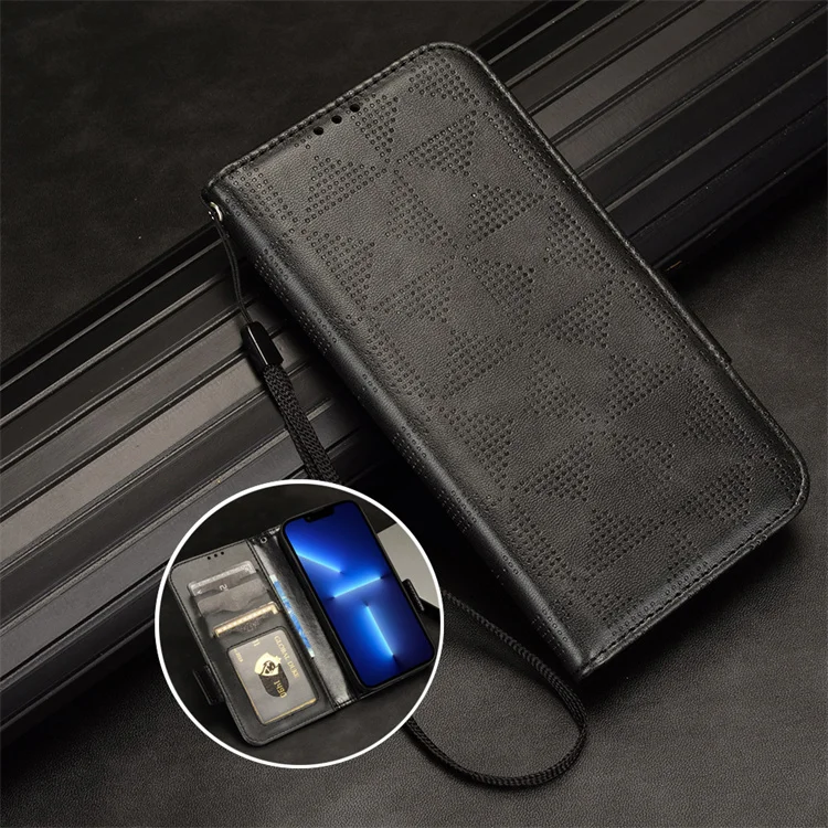 Luxury Flip PU Leather Wallet Magnetic Adsorption Phone Case
