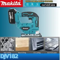 Makita DJV182Z sans brosse 18V 340W scie sauteuse électrique avec lame de scie poignée de baril sans fil scie sauteuse sans batterie DJV182 2