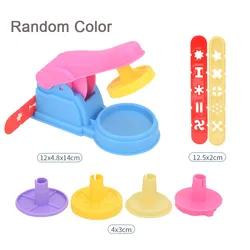 Kids DIY Modeling Clay Tool Kit - Creative Play Dough Accessories Set (NO.5 random color)