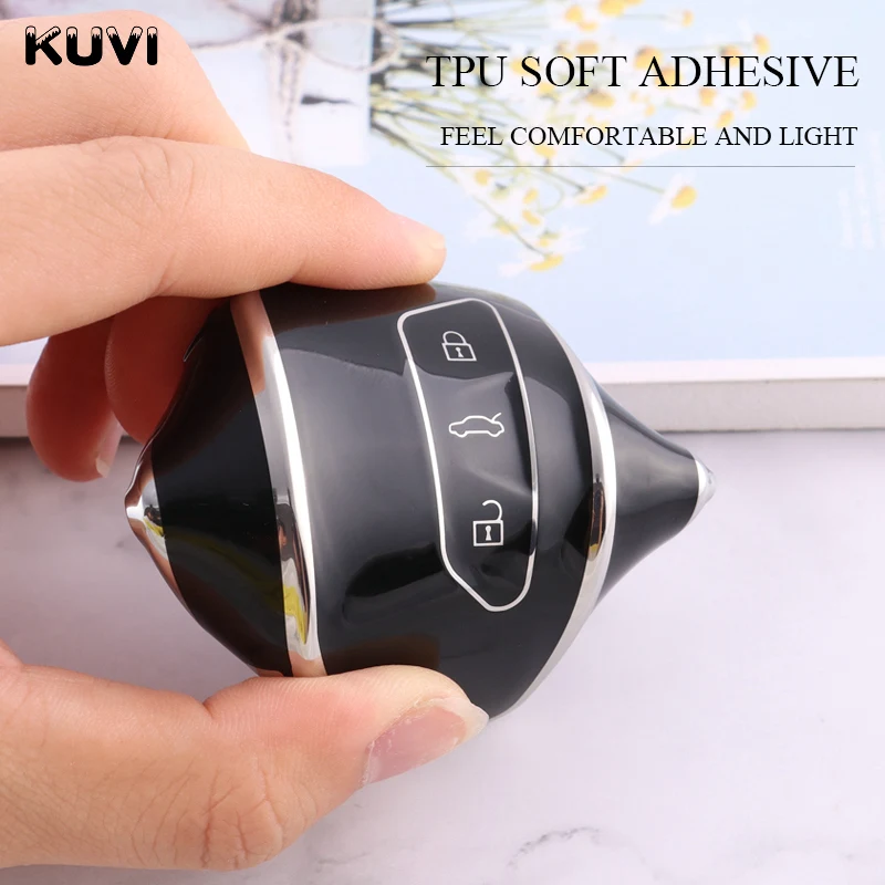 Key Case Cover Soft TPU Car Remote for VW Volkswagen Golf 8 MK8 For Skoda Octavia For Seat Protection Shell Accessories