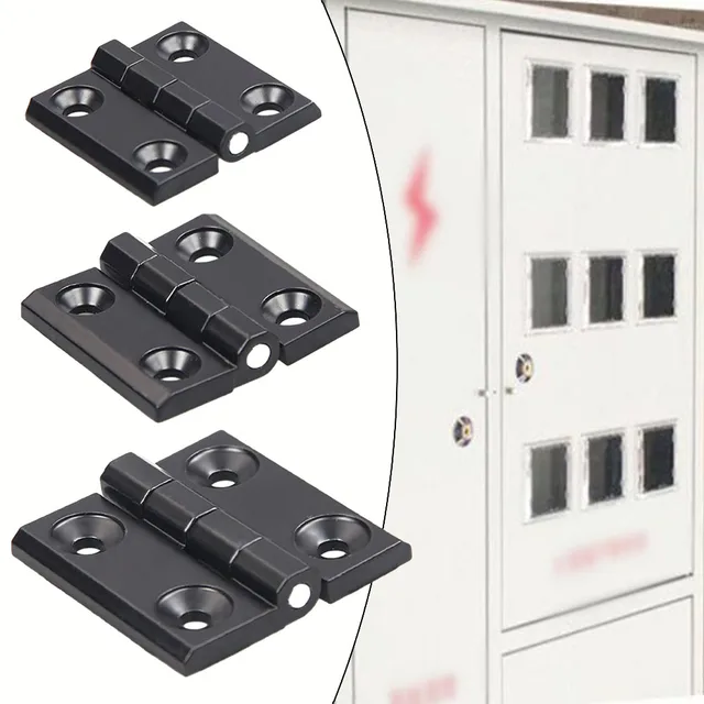 1pcs Butt Hinges Door Metal Zinc Alloy Hinges Cabinet Aluminium Box Hinges For Wooden Box Furniture Electric Cabinet Hardware 4