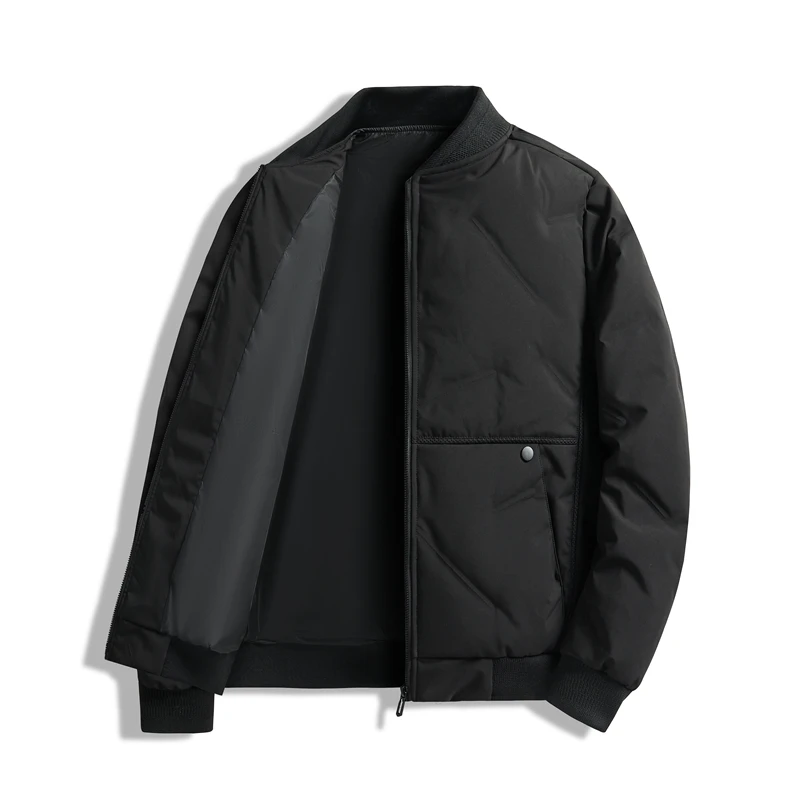 Down Jacket Men's Winter Baseball Collar Business Leisure Sports Warm Top
