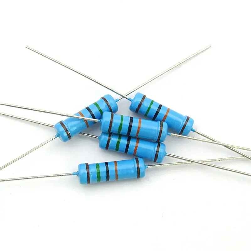 20PCS 2W 1% Metal Film Resistor 2W 1&Omega;-4.7M&Omega; 1 4.7 10 47 100 200 220 300 330 470 680 910 1K 2.2K 4.7K 10K 15K 100K 470K 1M ohm