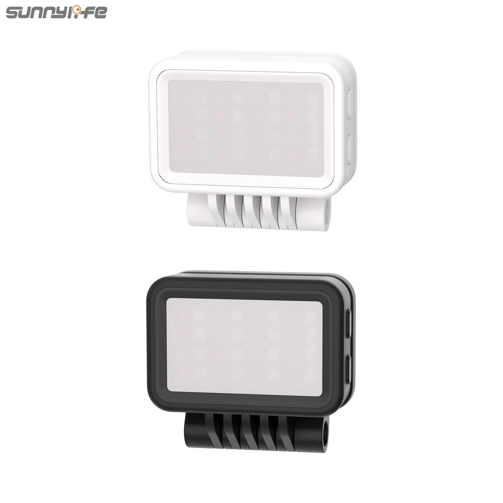 써니라이프 접이식 조절 가능 마그네틱 필 라이트 DJI 오즈모 나노 스포츠 카메라용 LED 비디오 라이트 조절 가능 3색 소프트 라이트