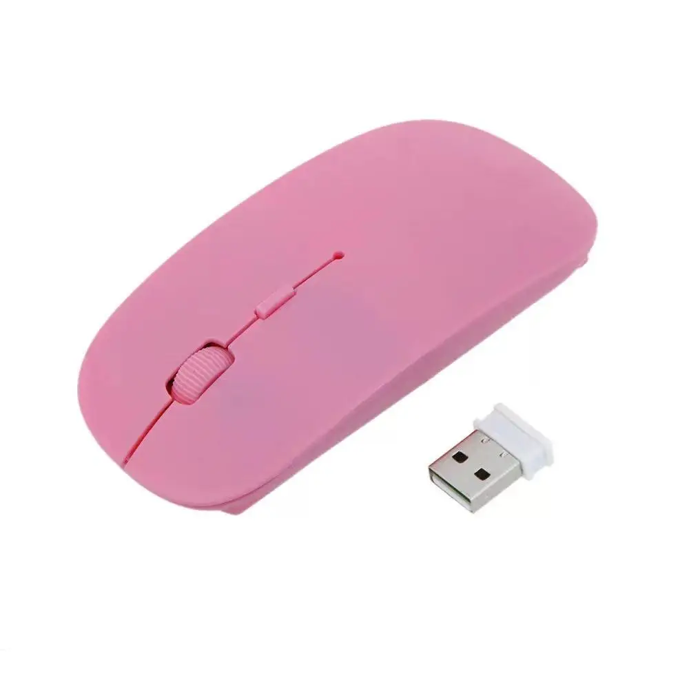 Mouse Wireless 1600 DPI USB Optical Wireless Computer Mouse 2.4G Receiver Ultra-thin mouse, Wireless Mouse For PC Laptops