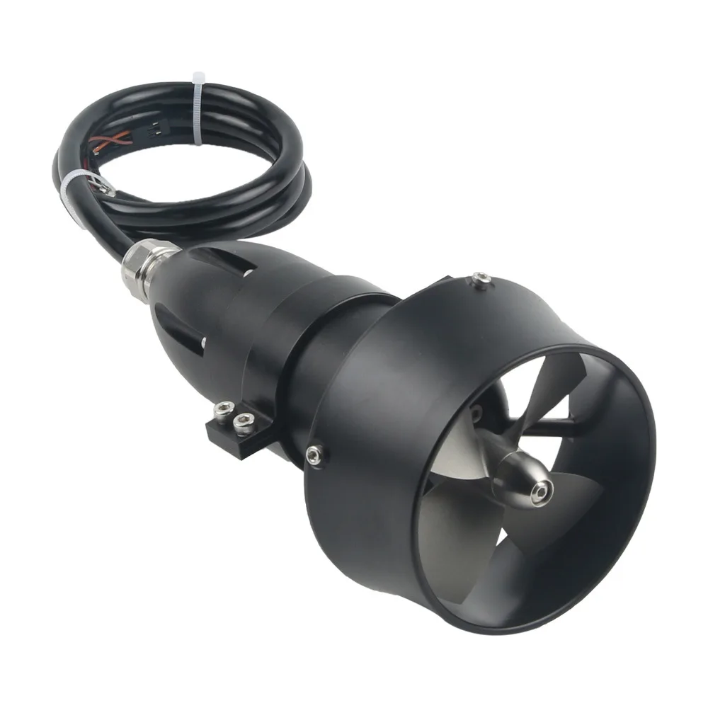 

KYI-13.5ET подводный привод 24 В 13,5 кг тяга полностью Металлическая Водонепроницаемая подводная лодка для автомобиля