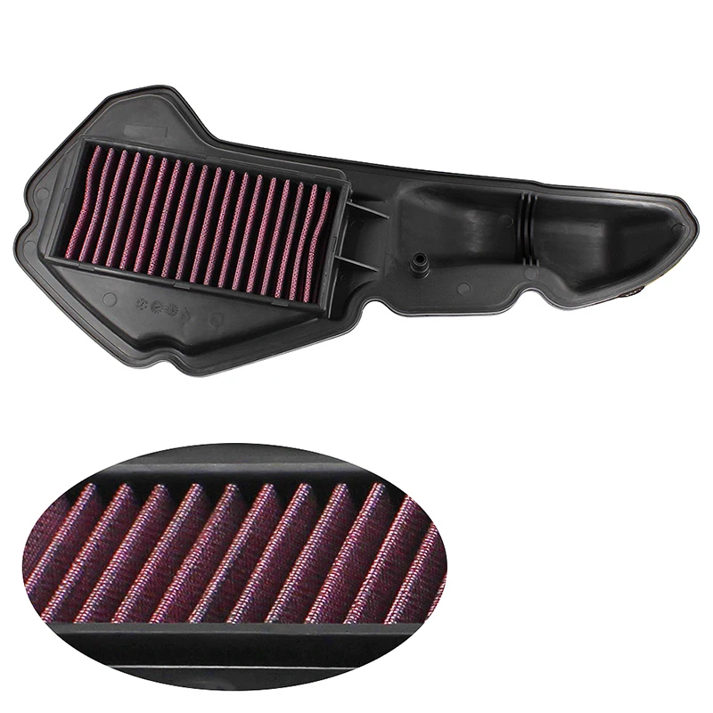 Motorcycle Parts High Flow Air Filter Intake Cleaner For HONDA PCX125 PCX150 CLICK 125 150 ADV150 Motor-17210-K97-T00