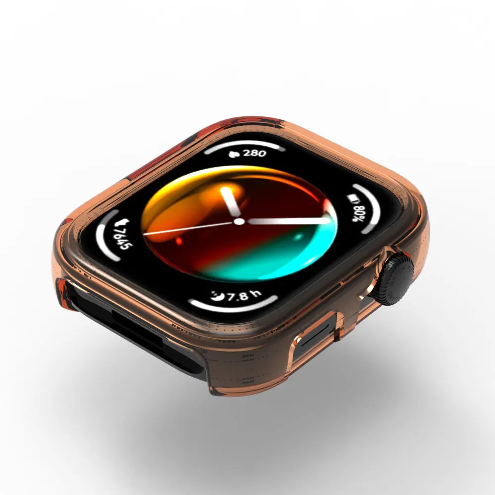Huawei Watch Fit 3 케이스 용 TPU PC 보호대 시계 케이스 Huawei Fit3 액세서리 용 올라운드 범퍼 스크린 커버 케이스