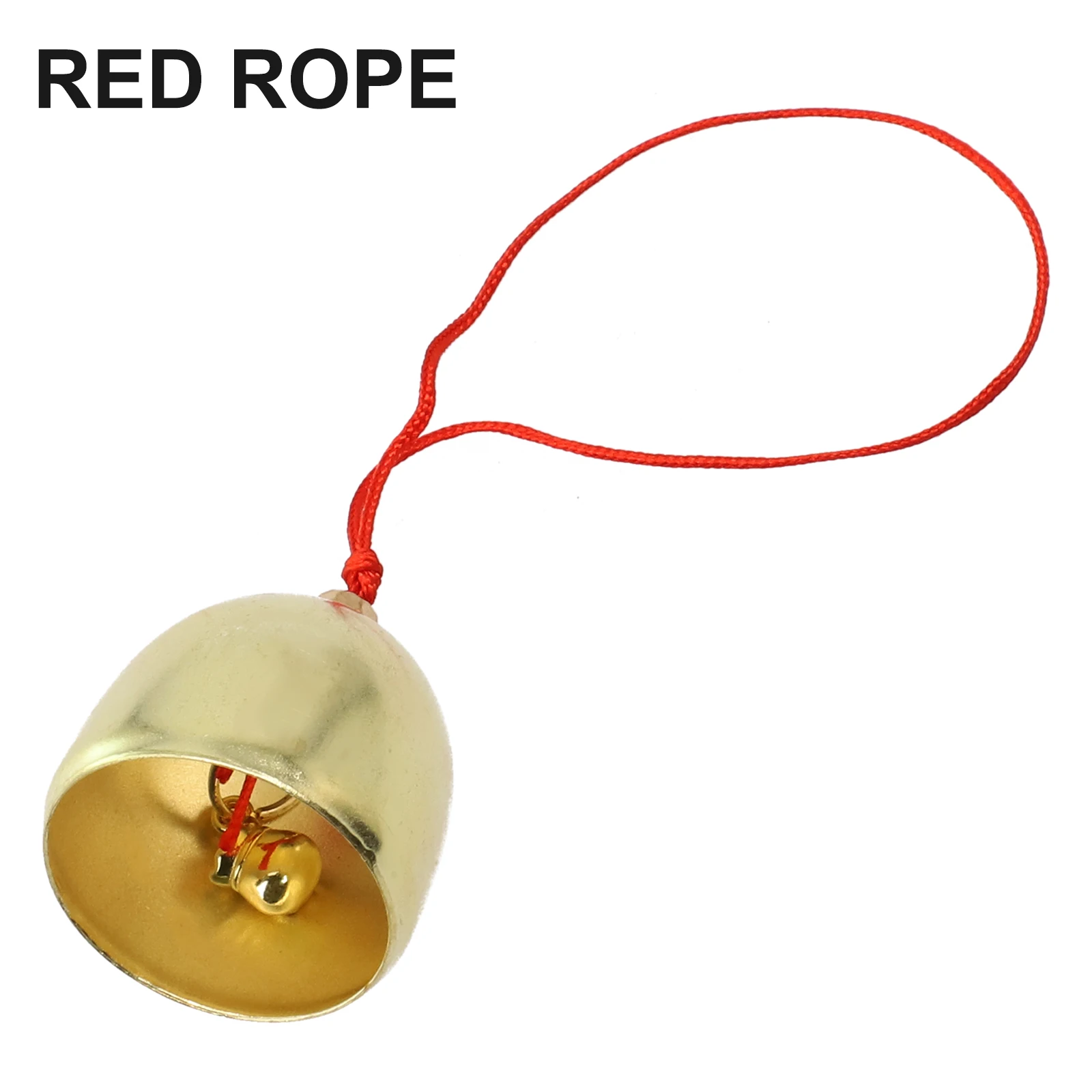

1pc Metal Bell Wind Chime Pendant Anti-Theft Door Bell Home Decorat Birthday Wedding Christmas 2.7x2.9cm Anti-Theft Door Bell
