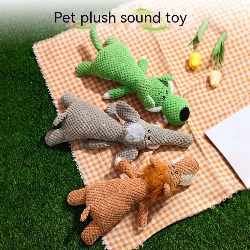 

30cm pipa dog comfort toy cotton rope particle teeth grinding outdoor interactive cat dog puppy pet chewing rope sound toy gift