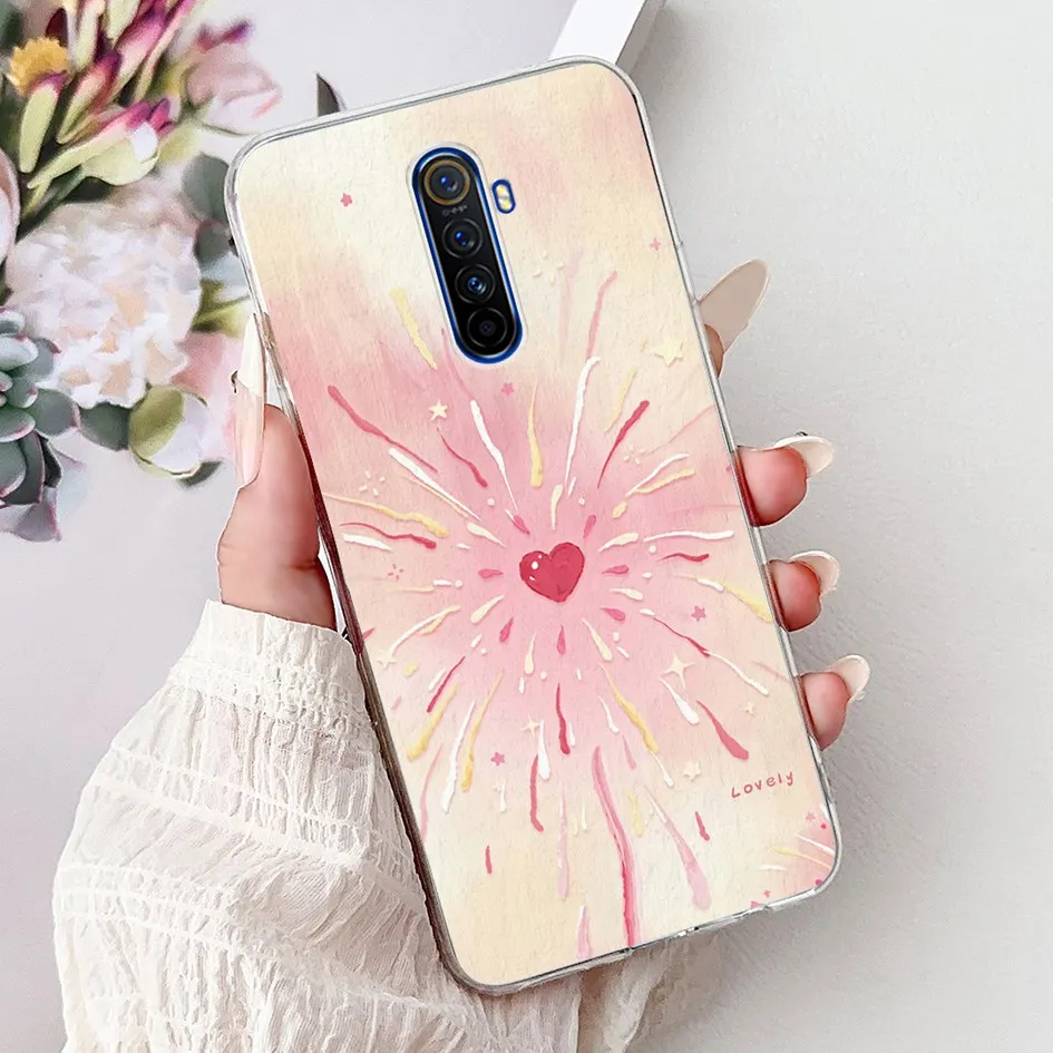 Fashion Flower Soft Silicone TPU Bumper Case - Enhanced Protection Cover