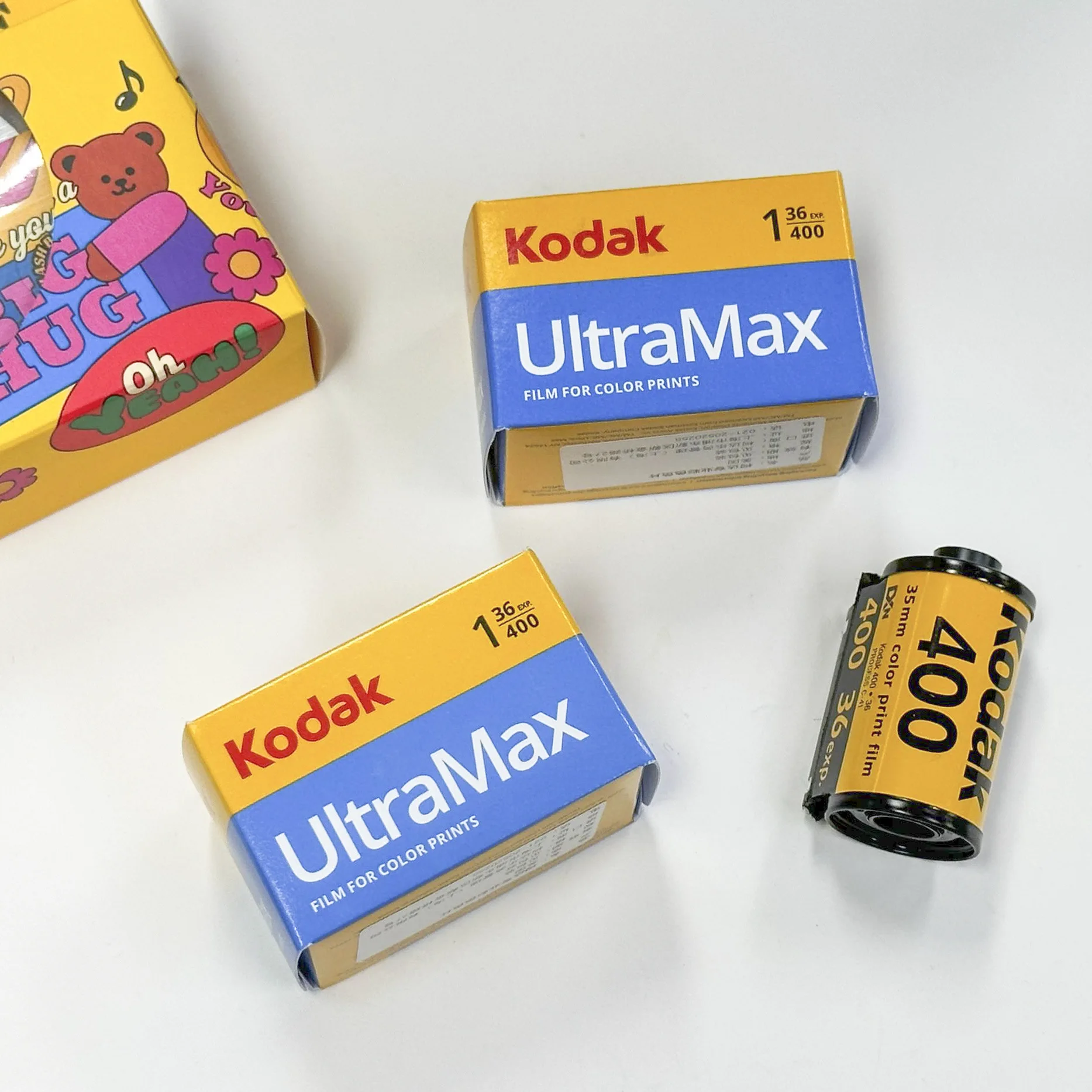 New Kodak UltraMax 400 Film 135 35mm Color Film 36 Sheets Per Roll Exposures For Kodak Film Camera M35/M38/Fujifilm Film Camera