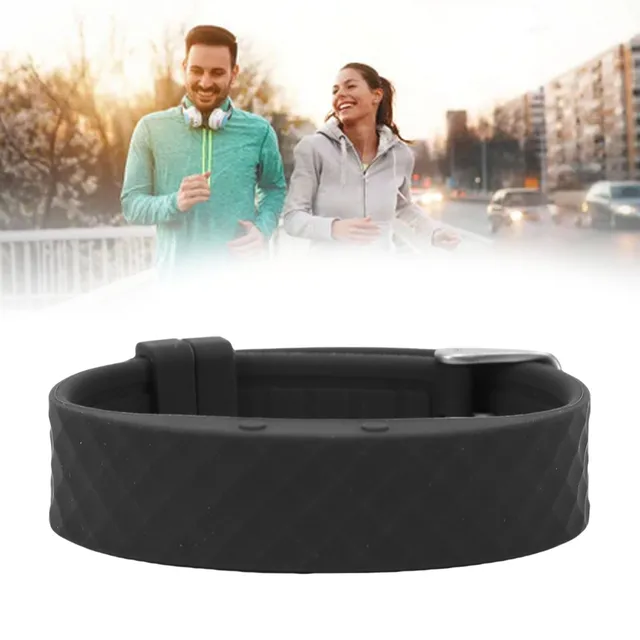 Smart Bracelet Vibrating Alarm Reminder Watch Fitness Tracker Smart Wristband USB Rechargeable Wearable Step Counting Sleep Trac 3