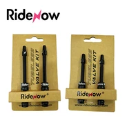 Ridenow Presta Tubeless Valves 45mm 65mm 85mm CNC Alloy Stem for Road Bike Tubeless Rim Aluminum Alloy Bicycle Valve 1