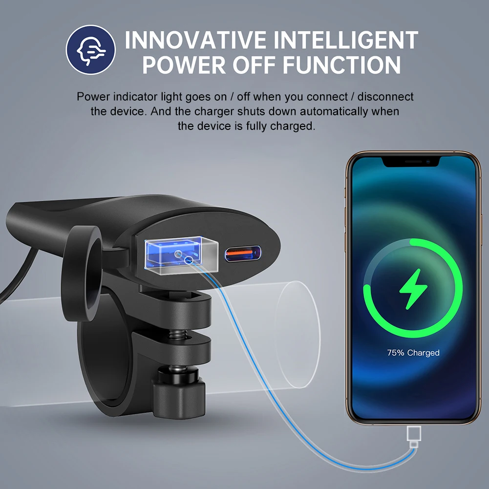 Рисунок 3 - Мотоциклетное зарядное устройство для телефона 12–24 В