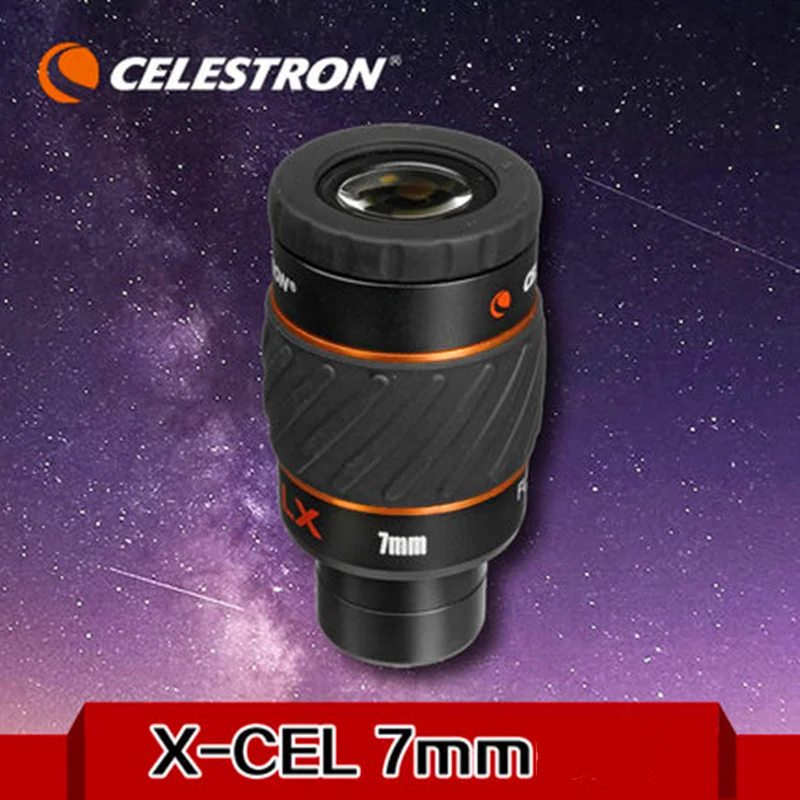 

CELESTRON X-CEL LX 7mm Astronomical eyepiece 1.25-Inch 60 degrees high-definition large field of view rotating-up goggles