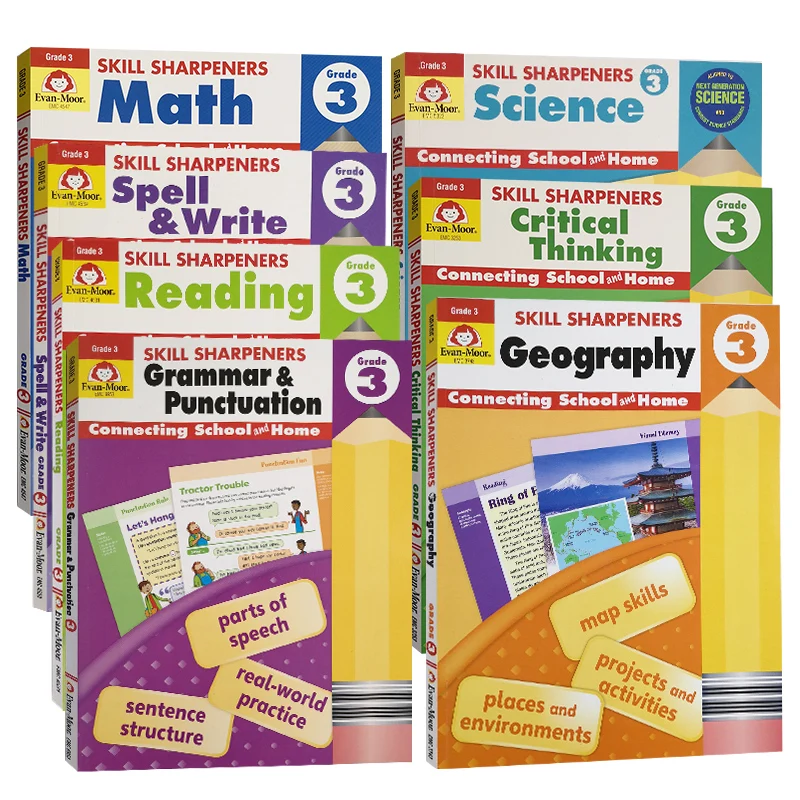 絵本・児童書 Sight Words & Evan-Moor Skill Sharpeners Evan-Moor | Educational Resources, E-books & Workbooks for