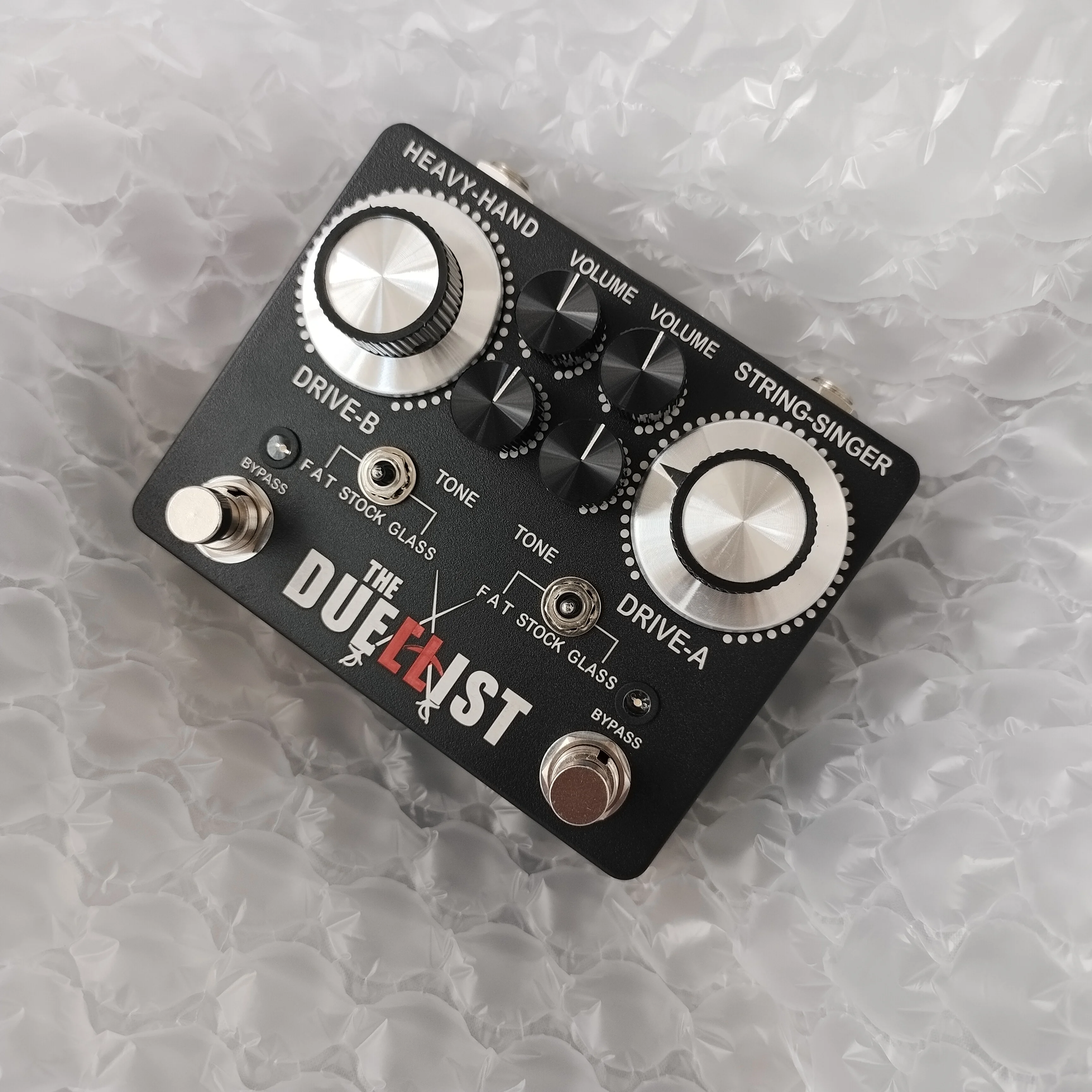 The Duellist Tone Overdrive Distortion Effect Pedal Electric Guitar Pedal True Bypass by