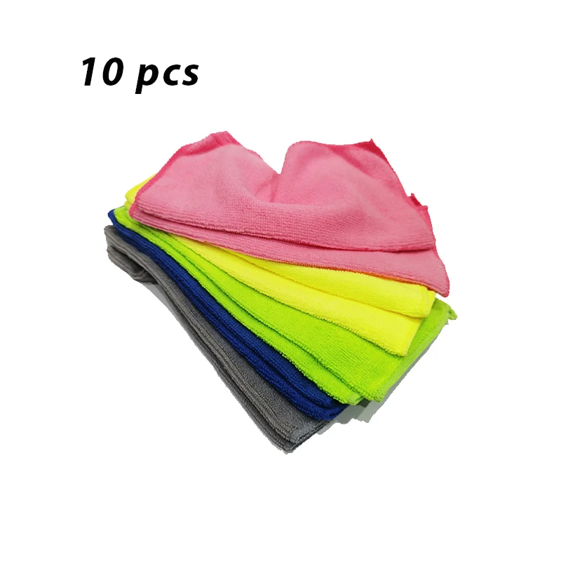 Microfiber Cleaning Cloths All-Purpose Soft Highly Absorbent Streak Free  Wash Cloth for House Kitchen Car Window Multi-function