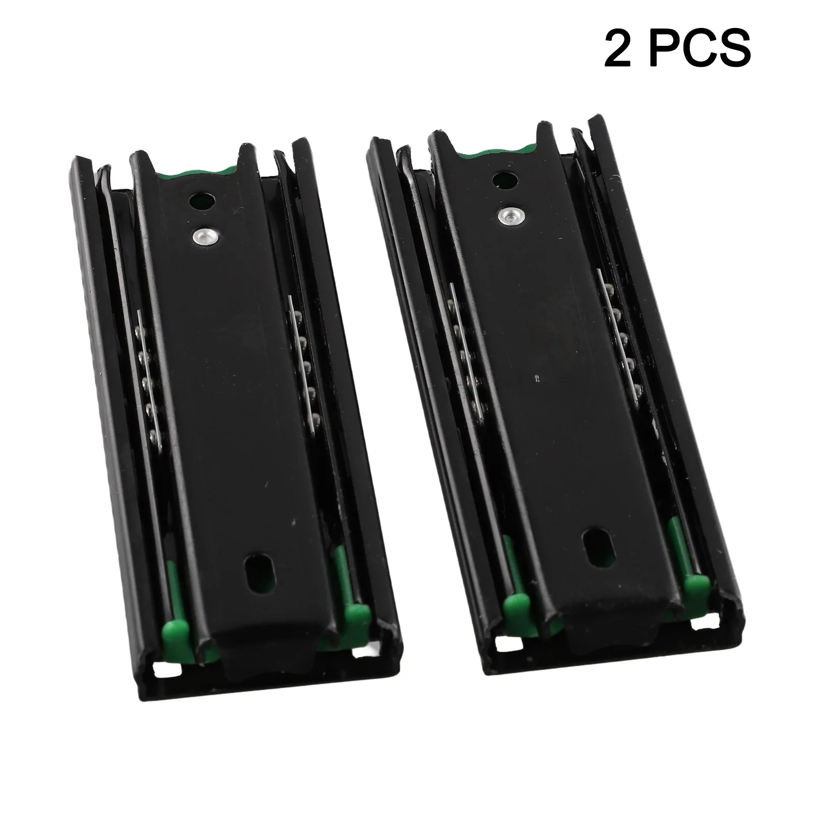 Mini Slideway 5\"6\"8\" Ultra Short Small Drawer Slides Folding Triple Ball Guider Locker Drawers Slide Rails Furniture Hardware