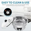 Double-Sided Hot Pot, 5-Quart, Stainless Steel, Multi-Function Rice Cooker 4