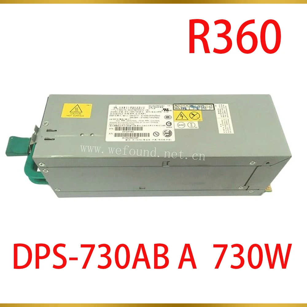 730 Вт Φ для блока питания для Lenovo R360 D37235-001 A