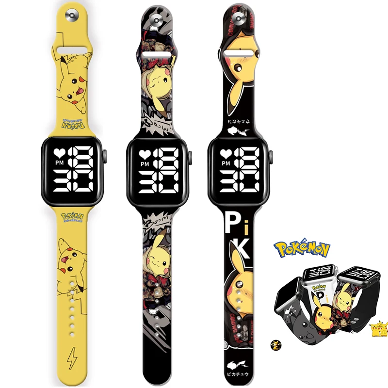 Montre à Quartz Pikachu pour Homme et Femme, Jouet de Renforcement, Dessin  Animé Pokemon Go Eevee, Horloge Pointeur Mignon, Cadeaux d'Anniversaire,  Nouvelle Collection - AliExpress